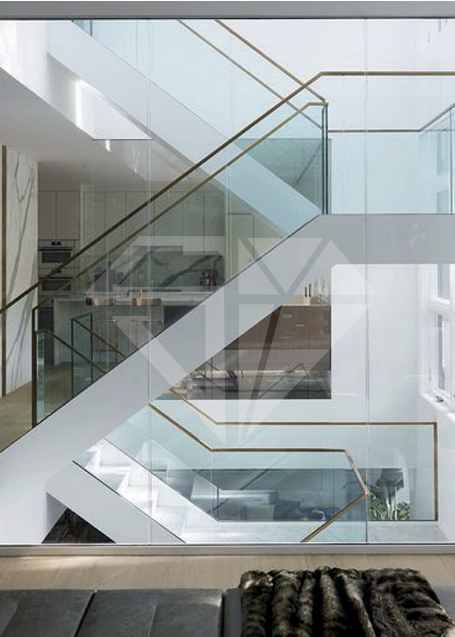 Balustrade — Sticlă