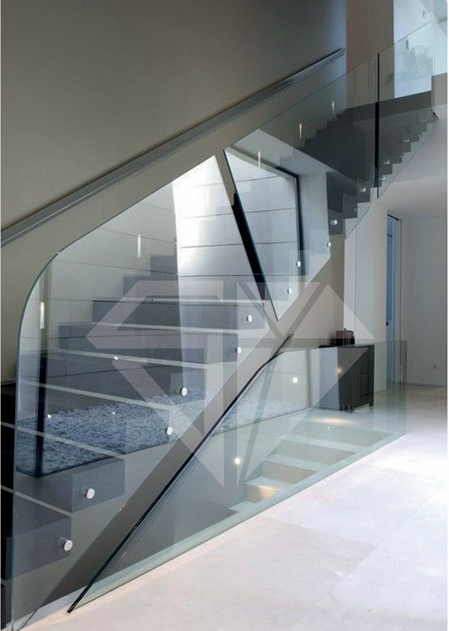 Balustradă — Model 11 — Balustrade la comandă, Sticlă & Piatră