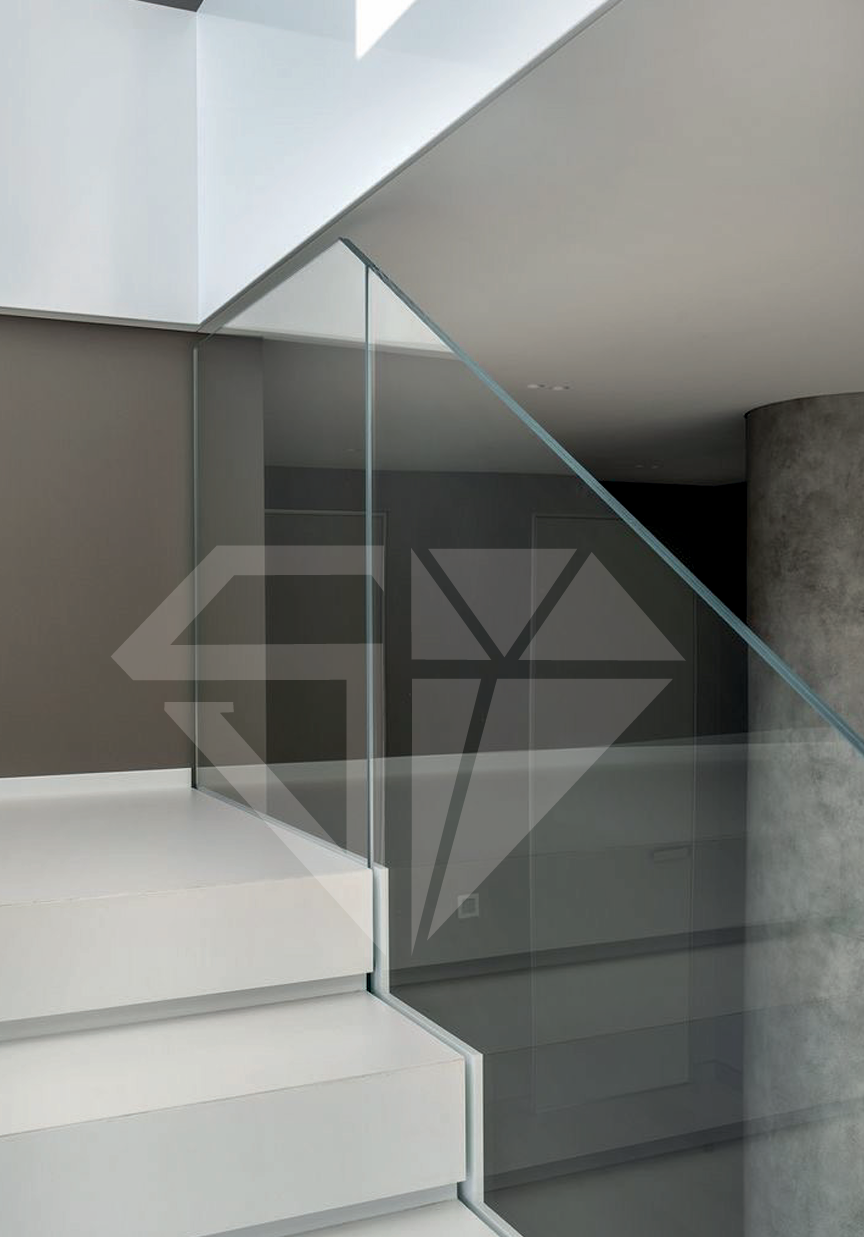 Balustradă — Model 13 — Balustrade la comandă, Sticlă & Piatră