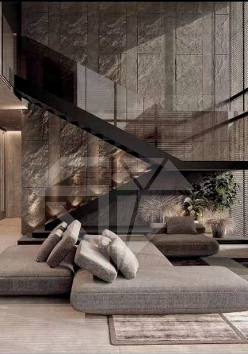 Balustradă — Model 14 — Balustrade la comandă, Sticlă & Piatră