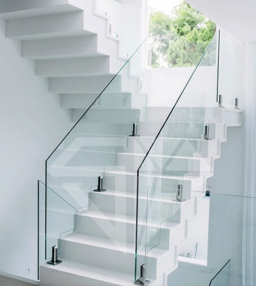 Balustradă — Model 2 — Balustrade la comandă, Sticlă & Piatră