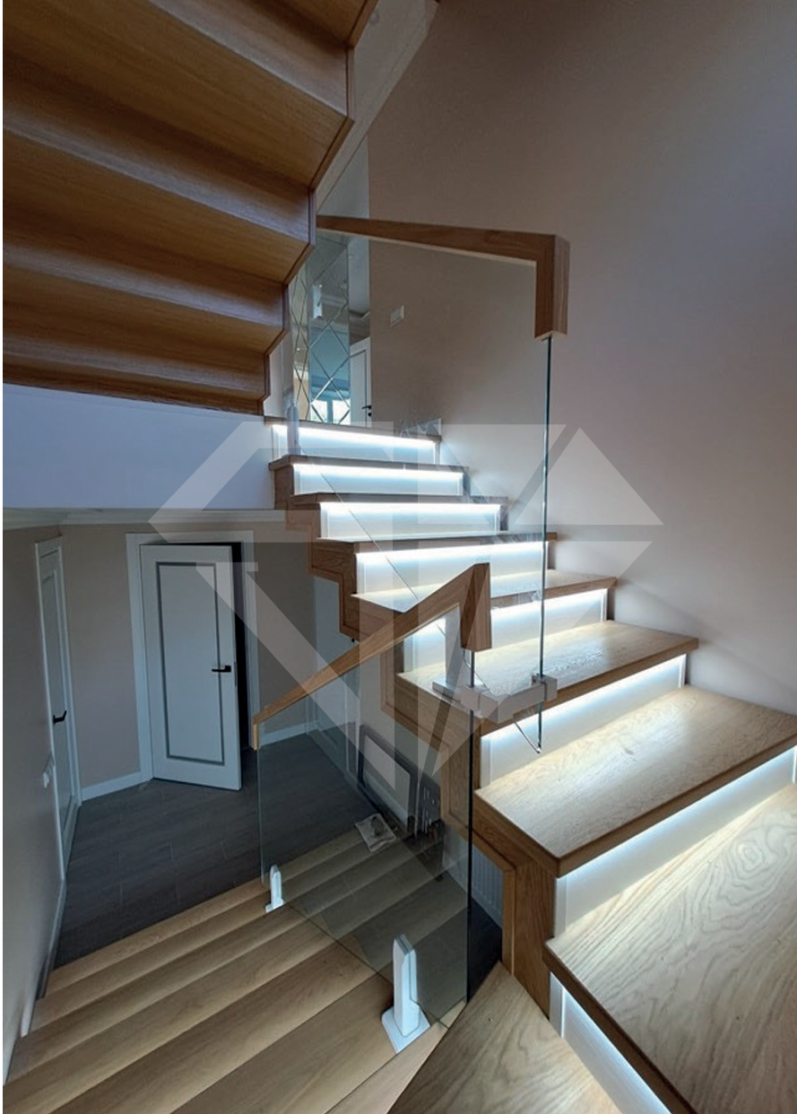 Balustradă — Model 6 — Balustrade la comandă, Sticlă & Piatră