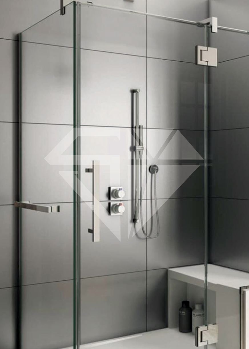 Cabină de duș — Model 12 — Dușuri la comandă, Sticlă & Piatră