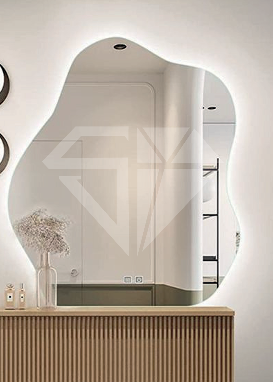 Oglindă cu led — Model 7 — Oglinzi interioare LED la comandă, Sticlă & Piatră